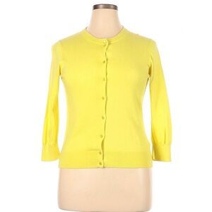 Yellow Clare Cardigan